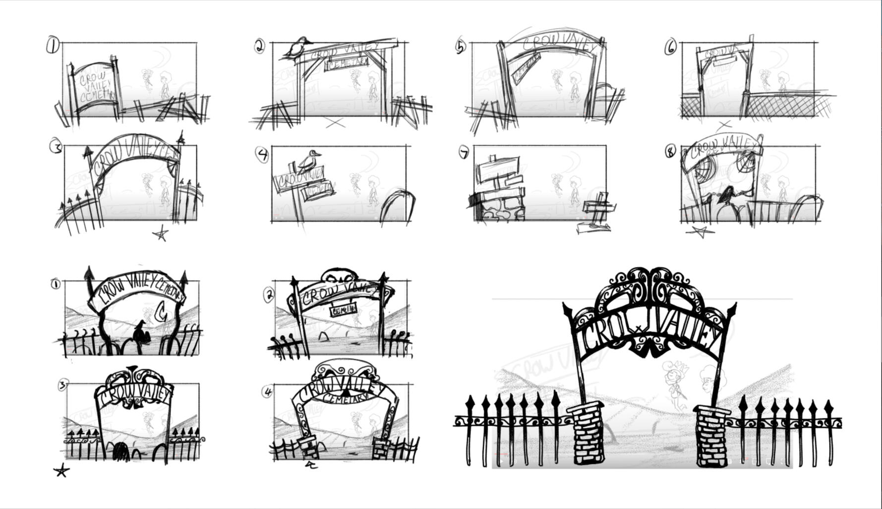 Rough Concept Sketches